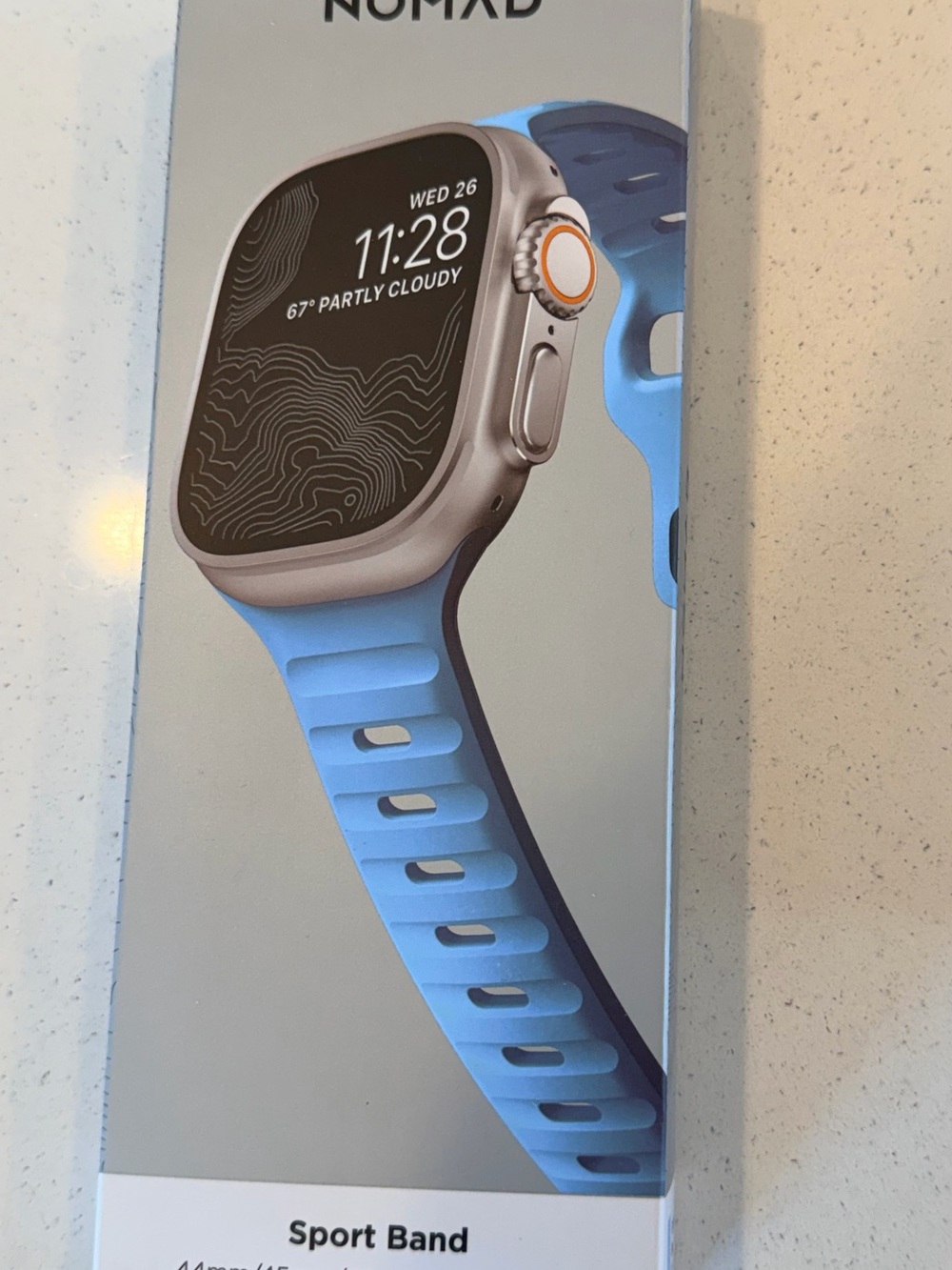Nomad Sport Band for Smartwatch - Electric Blue